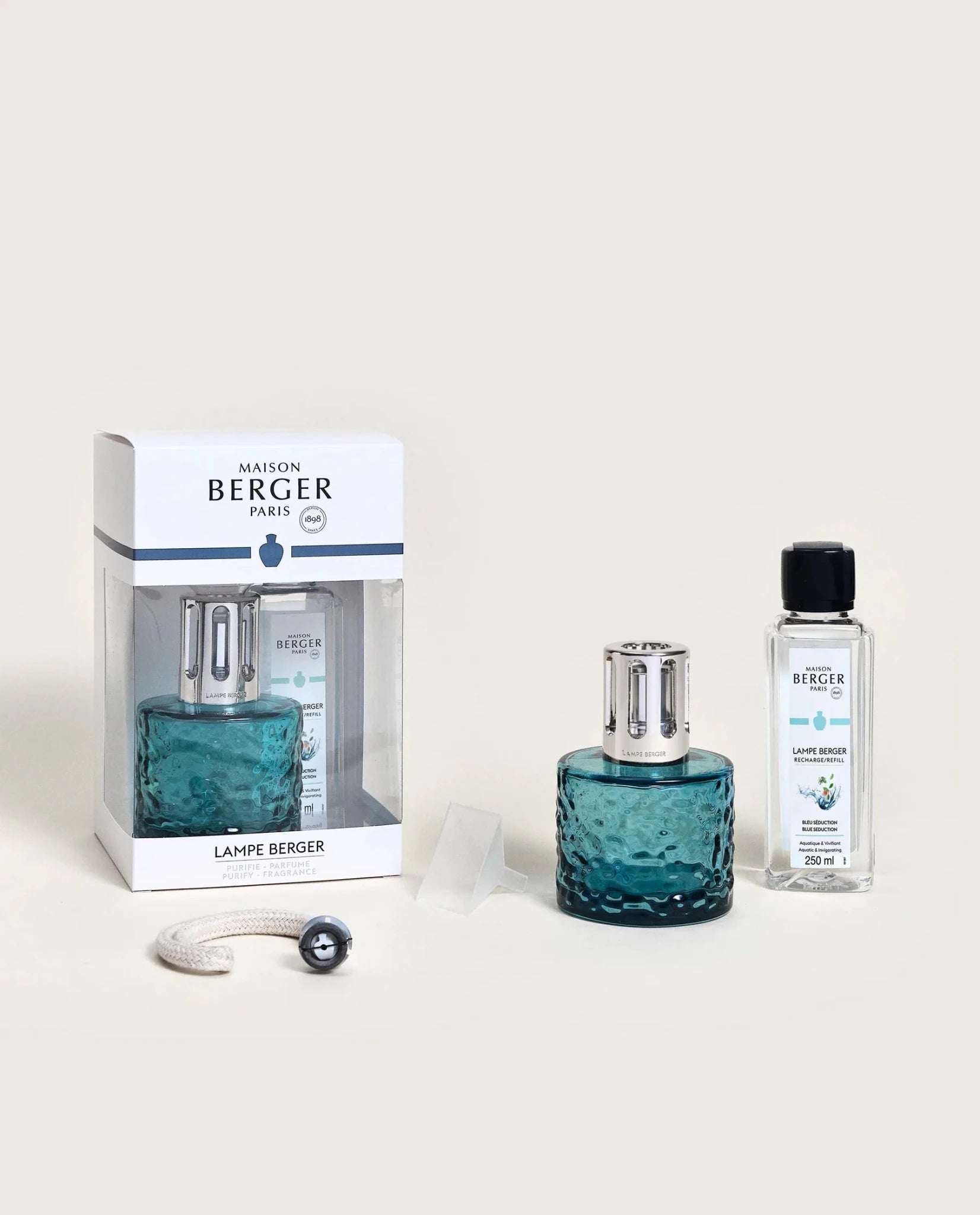 Lampe Berger Mirage Blau - Maritime Verlockung von Maison Berger