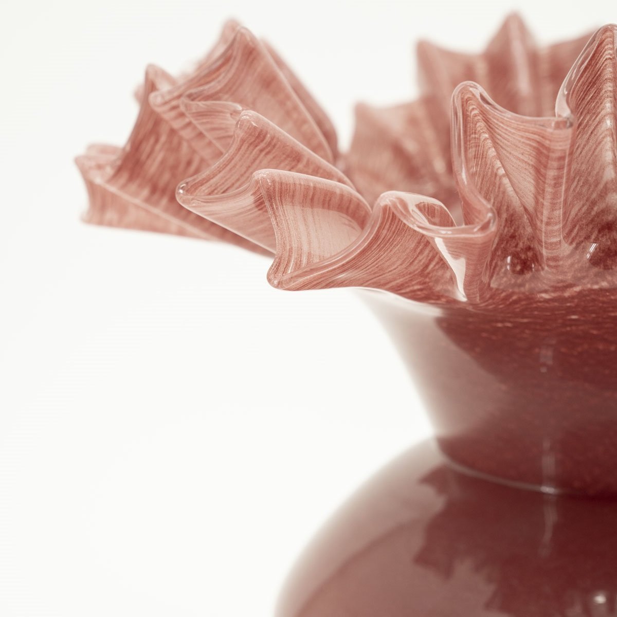 Vase Bae, burgunder von By - Boo
