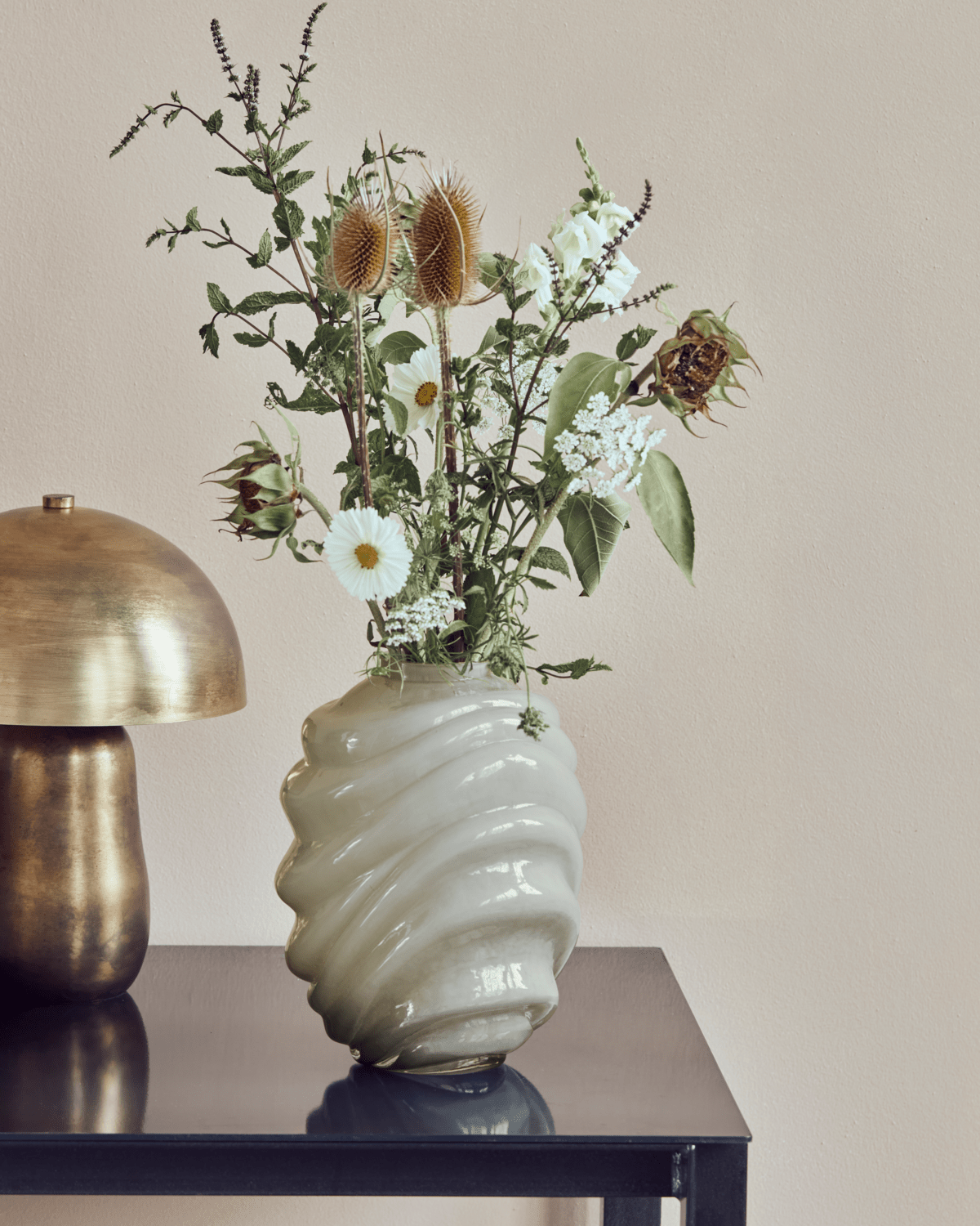 Vase, HDDesert, Hellgrau von House Doctor