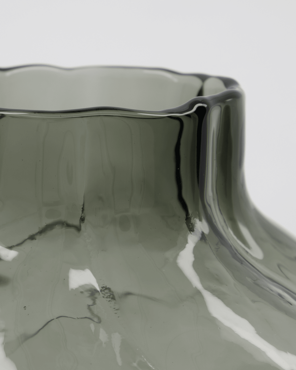 Vase, HDTurn, Rauchgrau von House Doctor