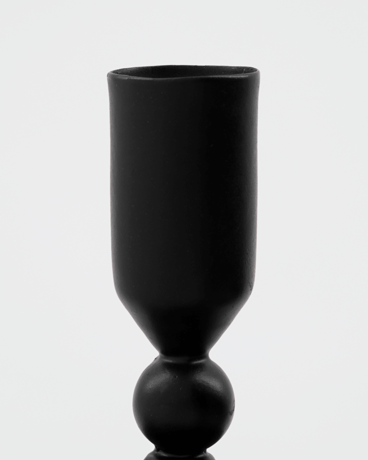Kerzenständer, HDFolk, Antikes Schwarz von House Doctor