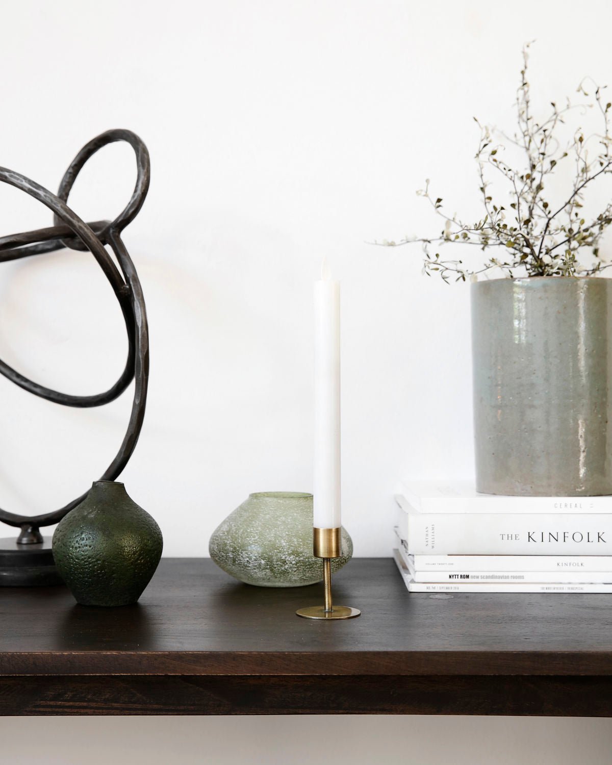 Kerzenhalter, Anit, Antique Brass von House Doctor