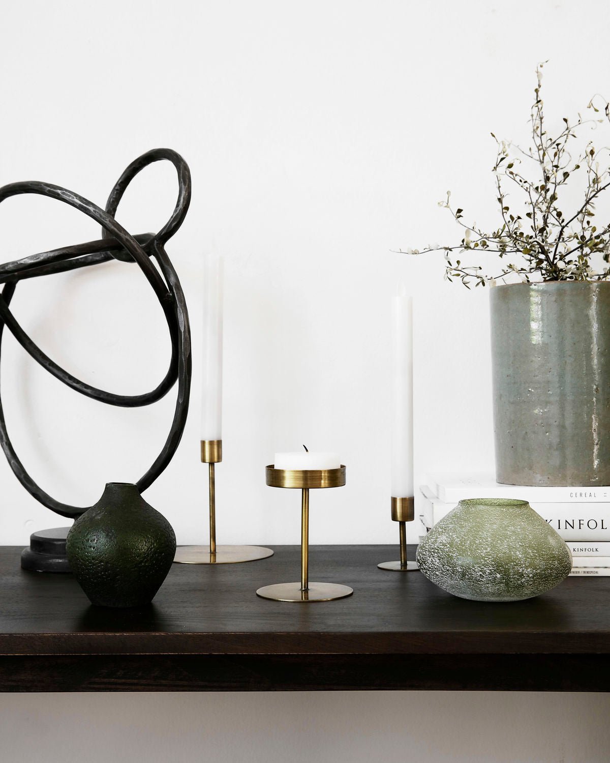 Kerzenhalter, Anit, Antique Brass von House Doctor