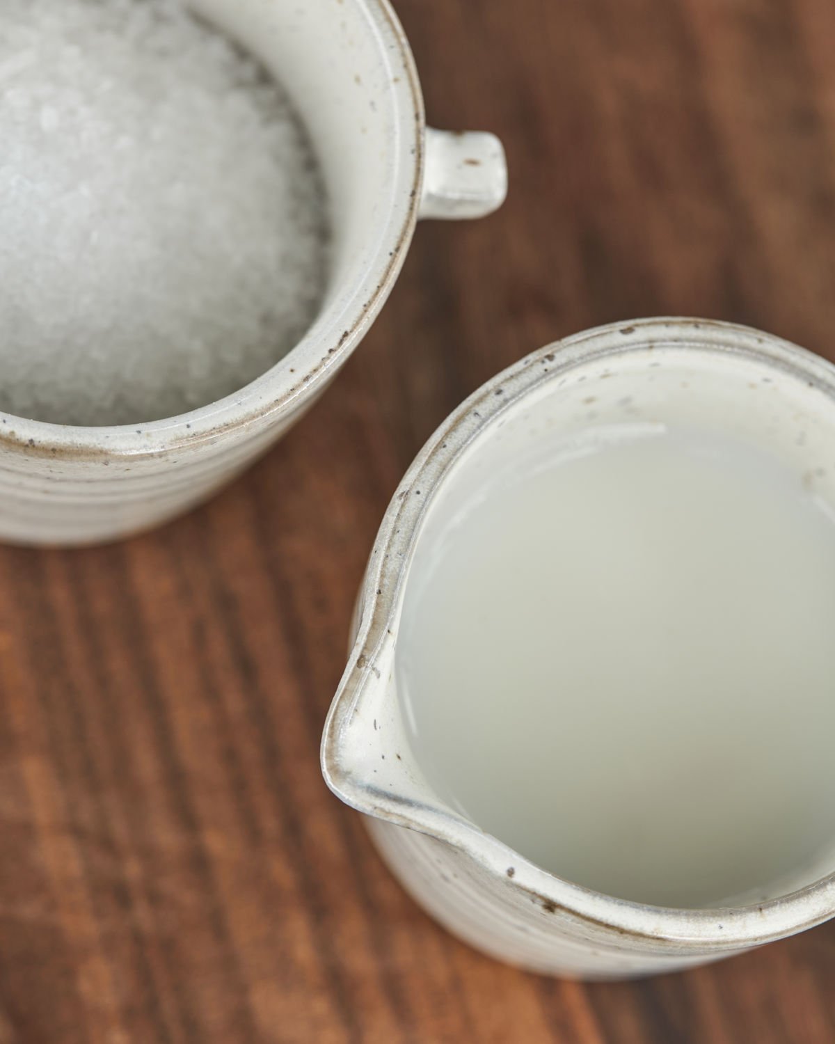 Milch - und Zuckerset Pion, Grau/weiß von House Doctor