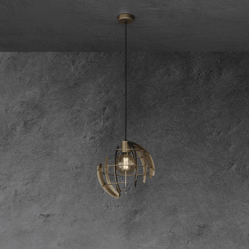 2402 - Terra Pendelleuchte rund Ø35 cm von ZTAHL