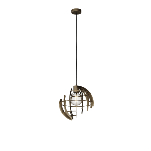 2402 - Terra Pendelleuchte rund Ø35 cm von ZTAHL