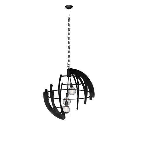 2407 - Terra Pendelleuchte rund Ø80 cm von ZTAHL