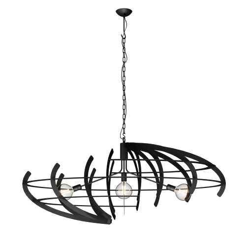2408 - Terra Pendelleuchte oval 150cm von ZTAHL