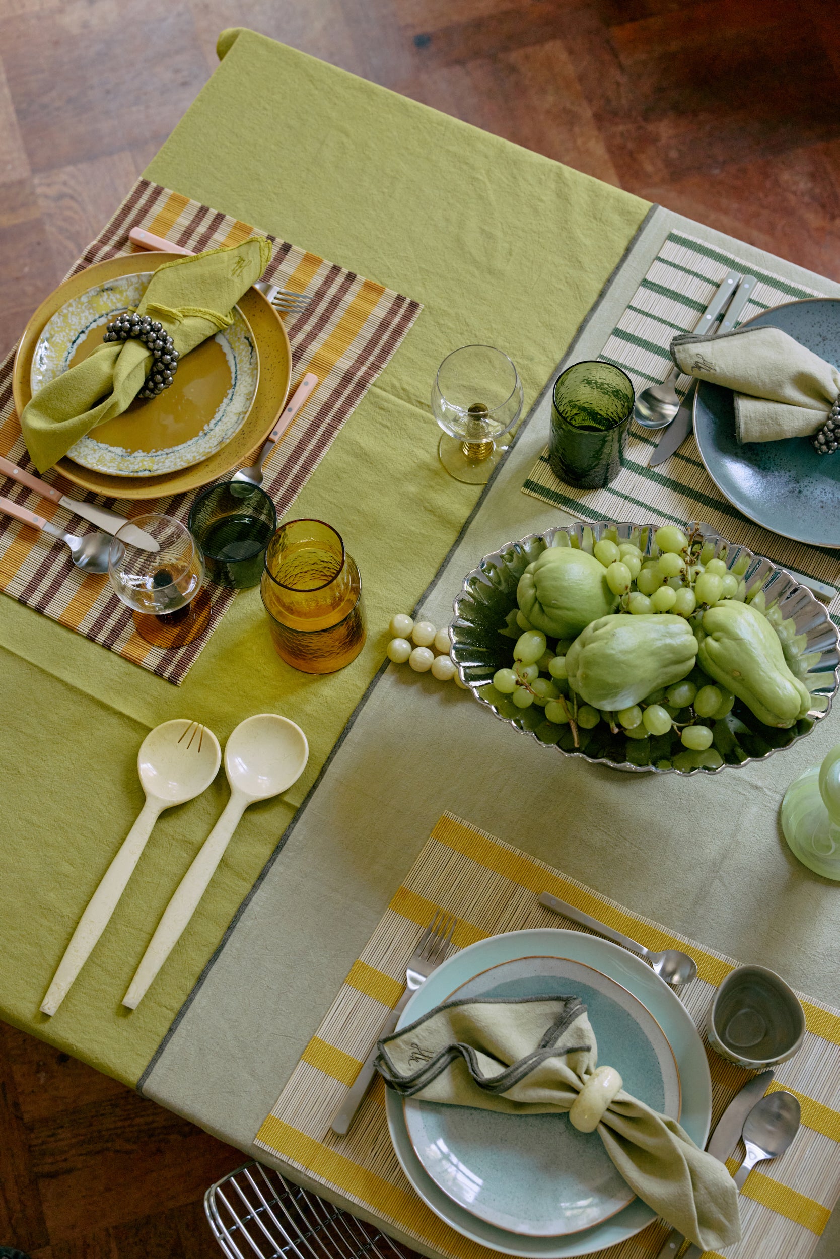 Salatbesteck Vanille