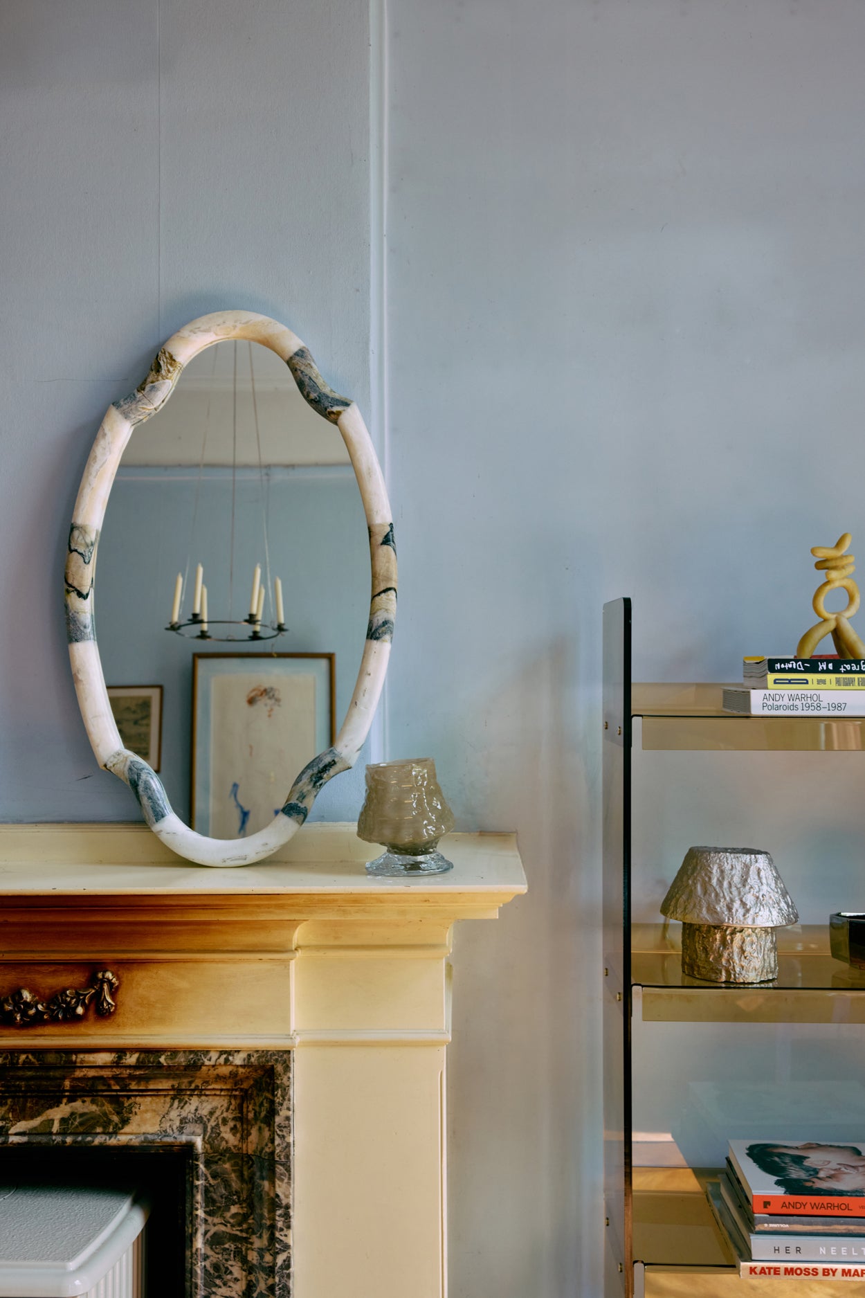 New classics: marble mirror 81x49cm von HKliving