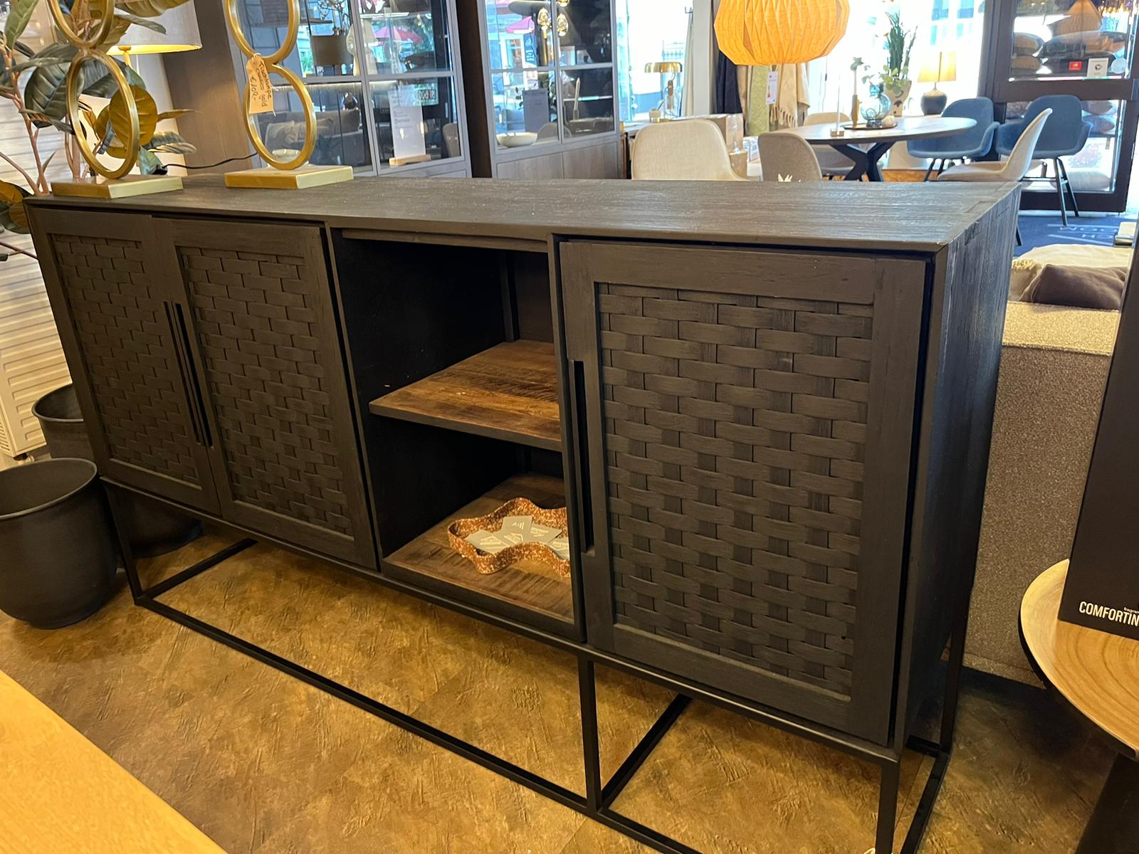 Sideboard Karma Charcoal - Showroom - Selbstabholung von My Dutch Living Room GmbH