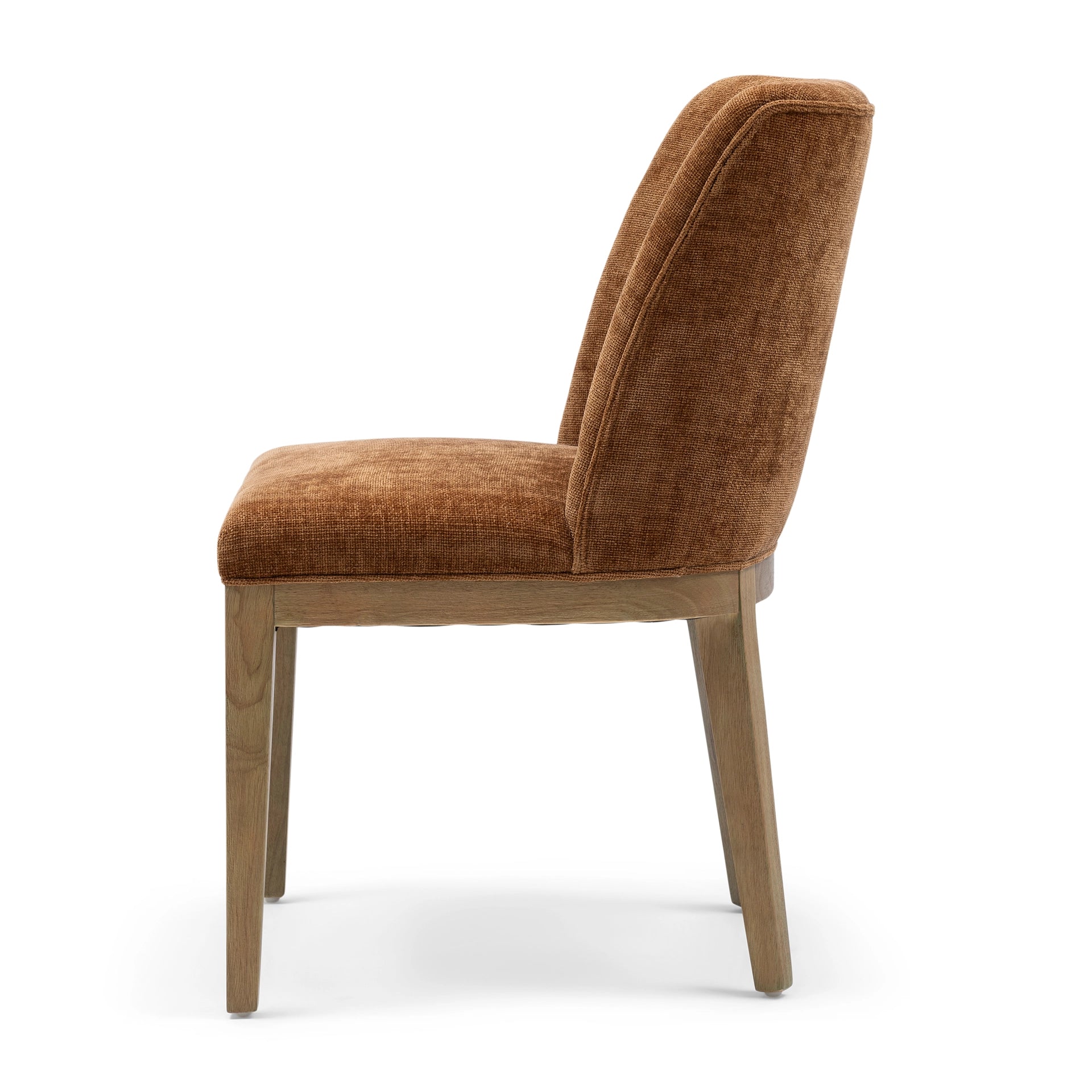 Riviera Maison Esszimmerstuhl Whistler – ohne Armlehnen Maroon Brown von Rivièra Maison