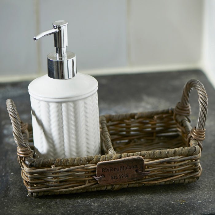 Seifenschale Rustic Rattan von Rivièra Maison