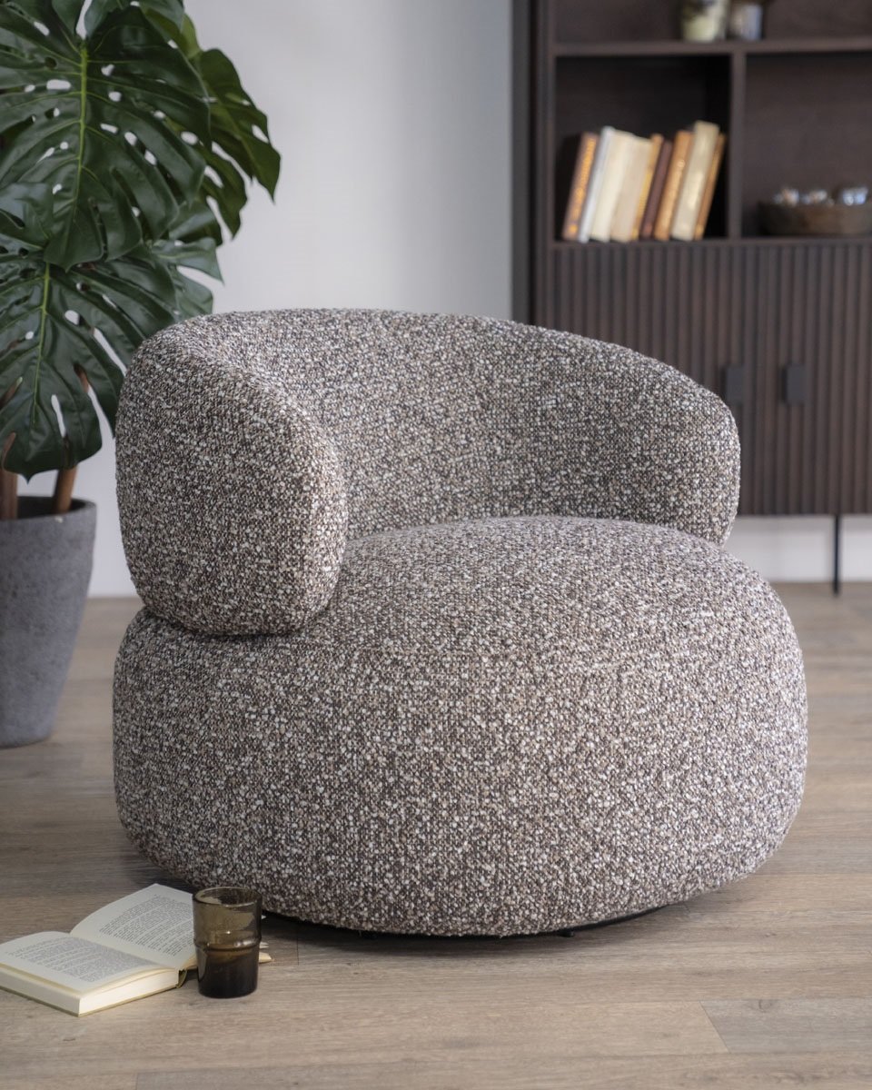 Sessel Maeve - Taupe von Eleonora