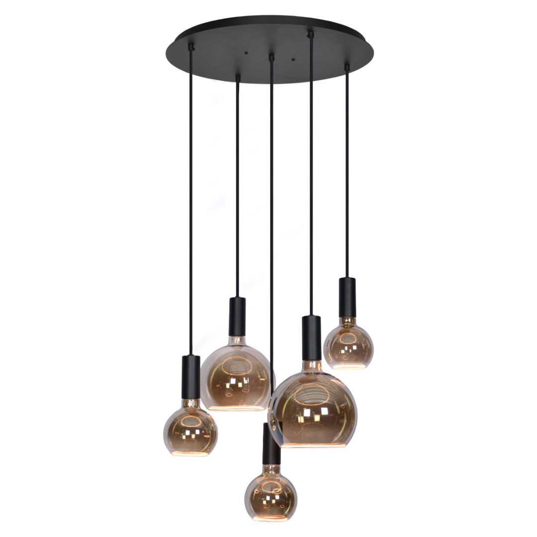 40072 - Segula 007 Pendelleuchte rund Ø50 cm - 5 Lichter von ZTAHL