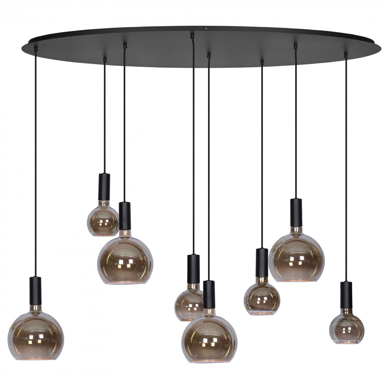 40073 - Segula 007 Pendelleuchte oval 140cm - 8 Lichter von ZTAHL
