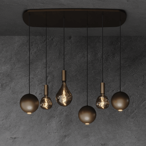 4530 - Gerace Pendelleuchte Dänisch oval klein von ZTAHL
