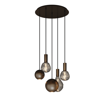 4580 - Gerace Hängeleuchte Ø50cm - 5 Lichter von ZTAHL
