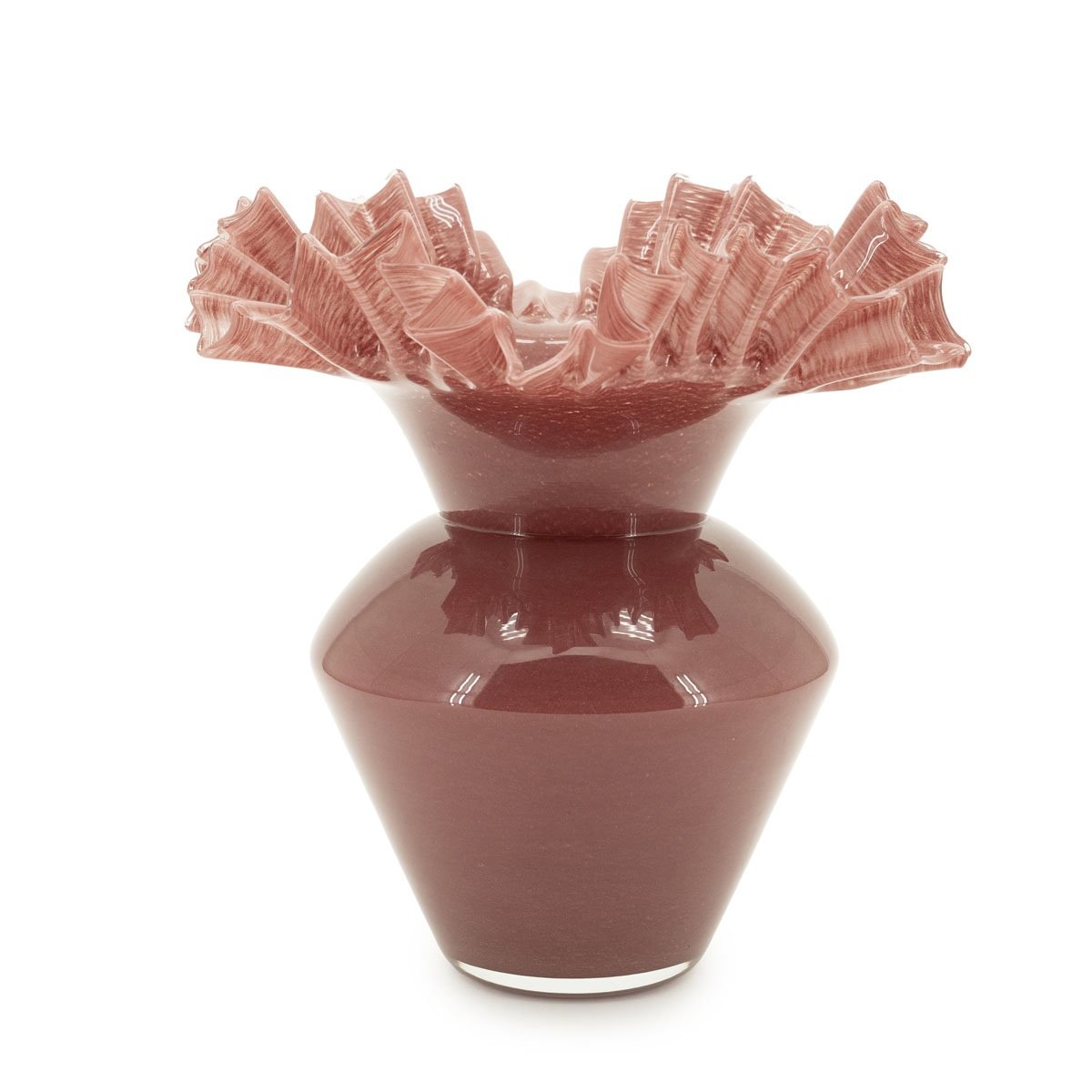 Vase Bae, burgunder von By - Boo
