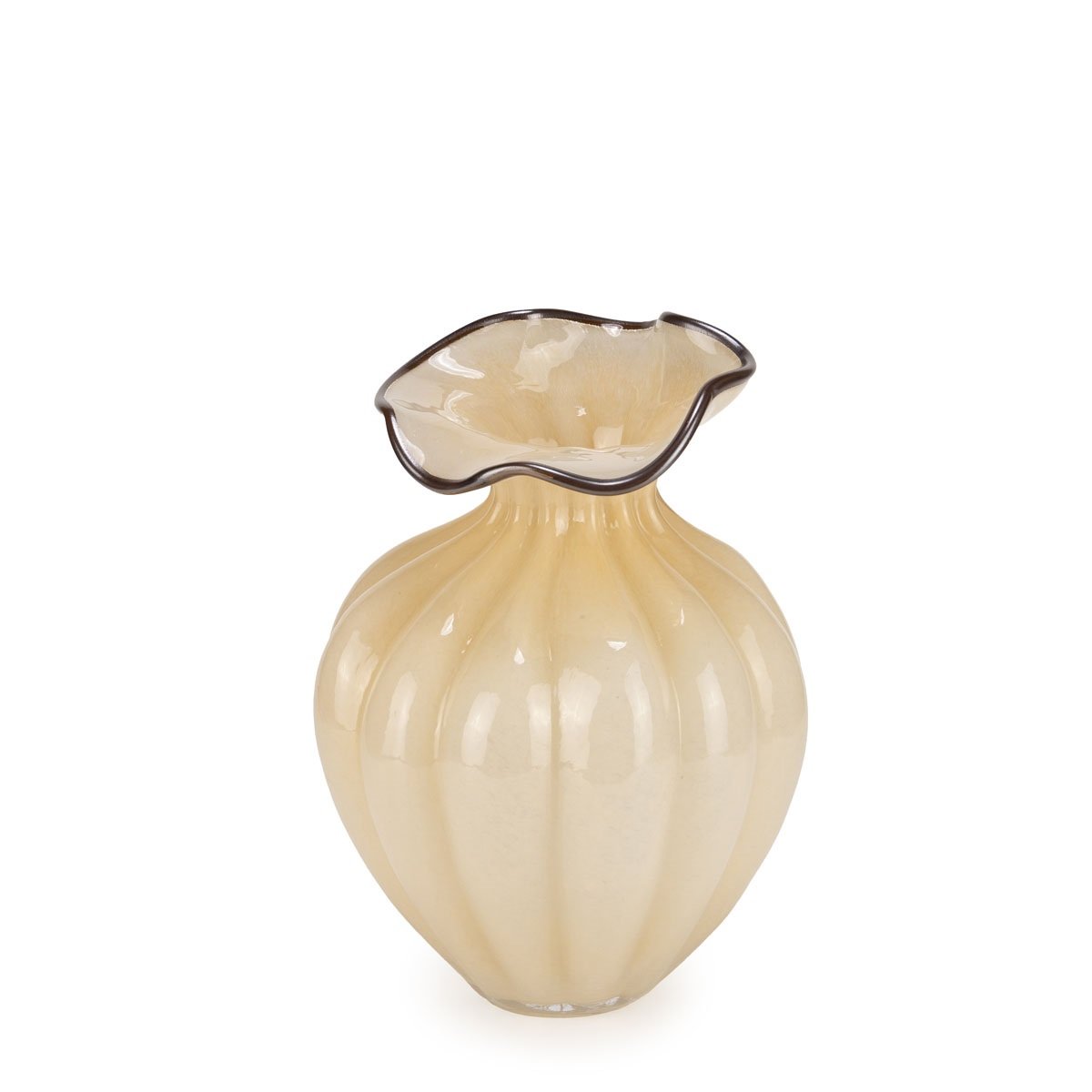 Vase Bolgheri, Beige von Isaa