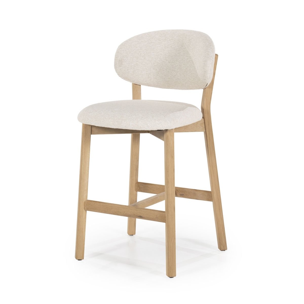 Barstuhl Mikky Beige SH 68,5 cm von Eleonora