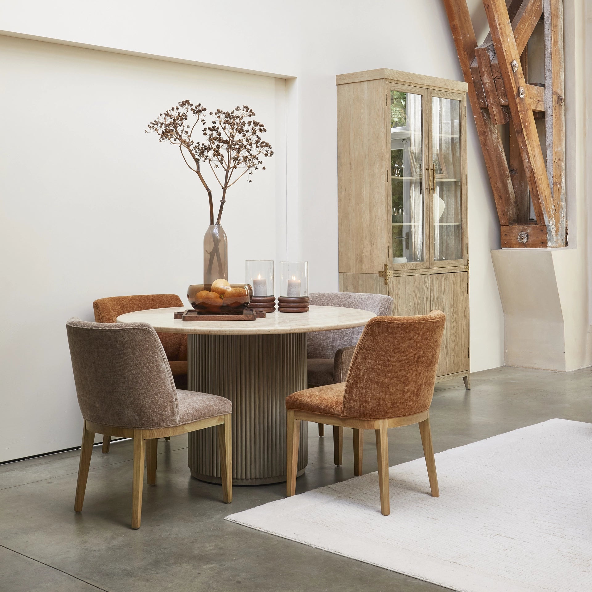 Villanova Dining Table Dia 130 von Rivièra Maison