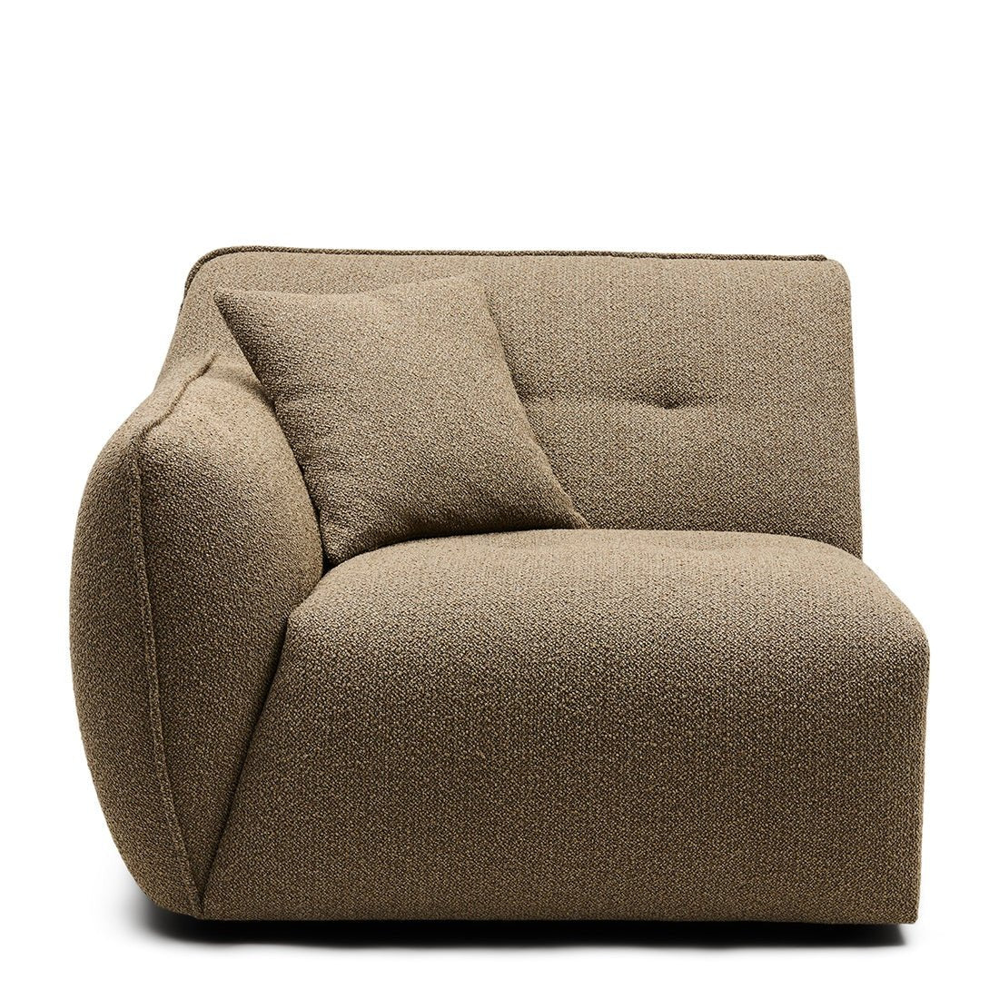 Sofa Lugano Peluche Bouclé Classic Brown von Rivièra Maison