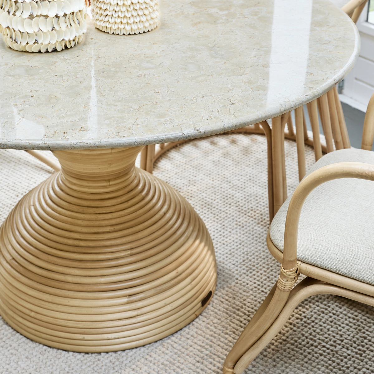 Vedella Dining Table Dia 130 von Rivièra Maison