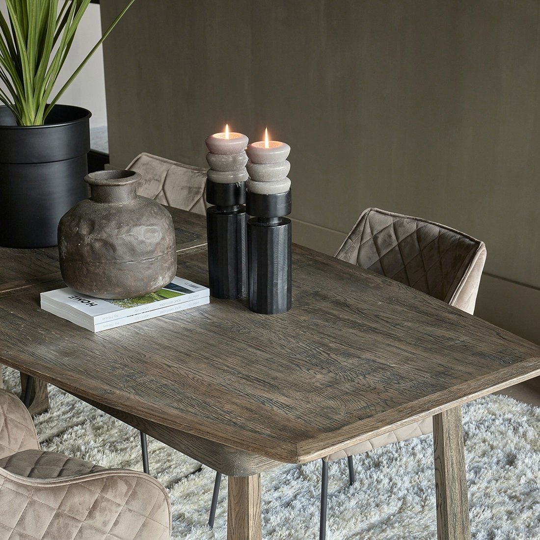 Esstisch Miller Ausziehbar 220/275/330x100cm von Rivièra Maison