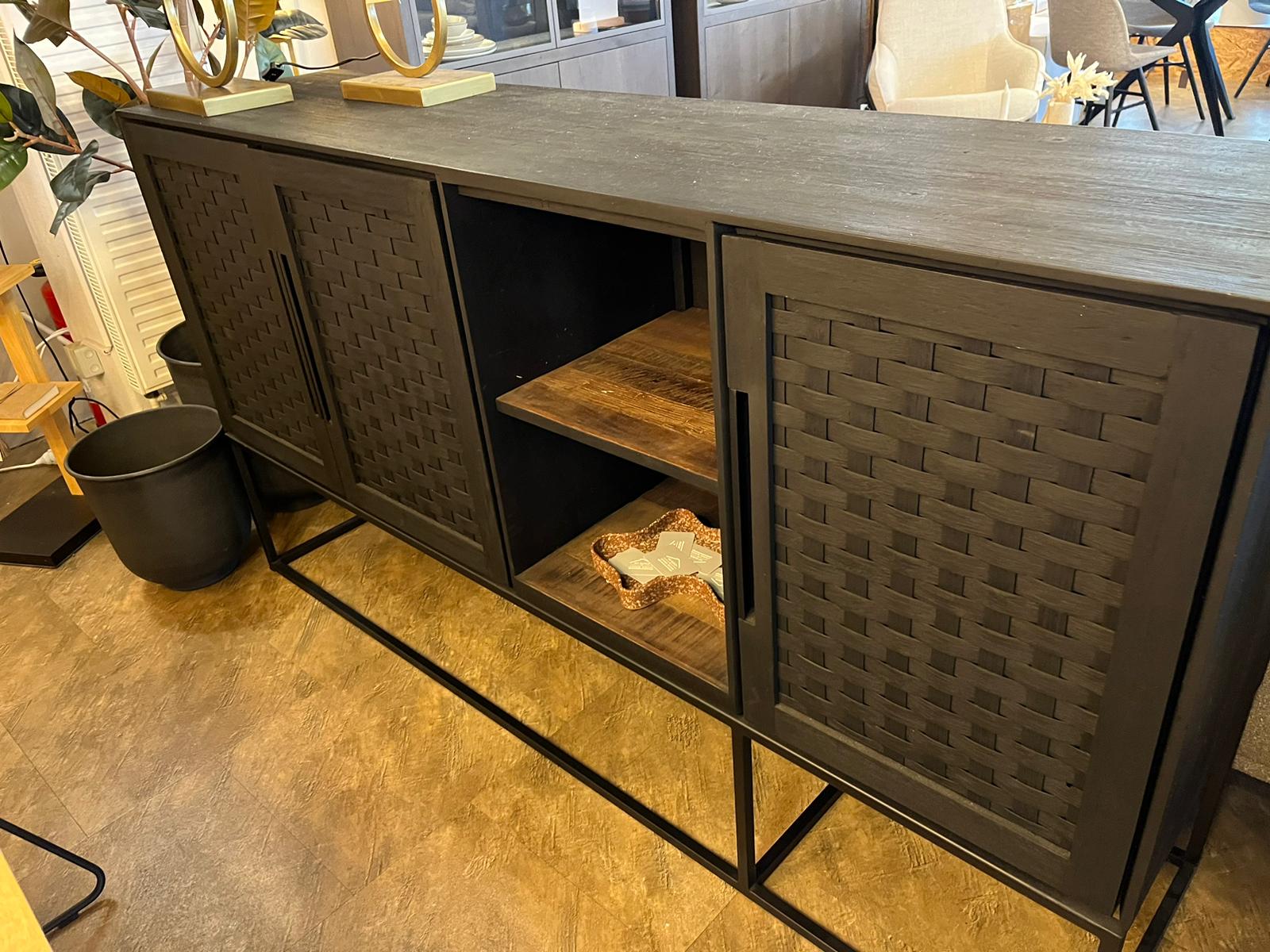 Sideboard Karma Charcoal - Showroom - Selbstabholung von My Dutch Living Room GmbH