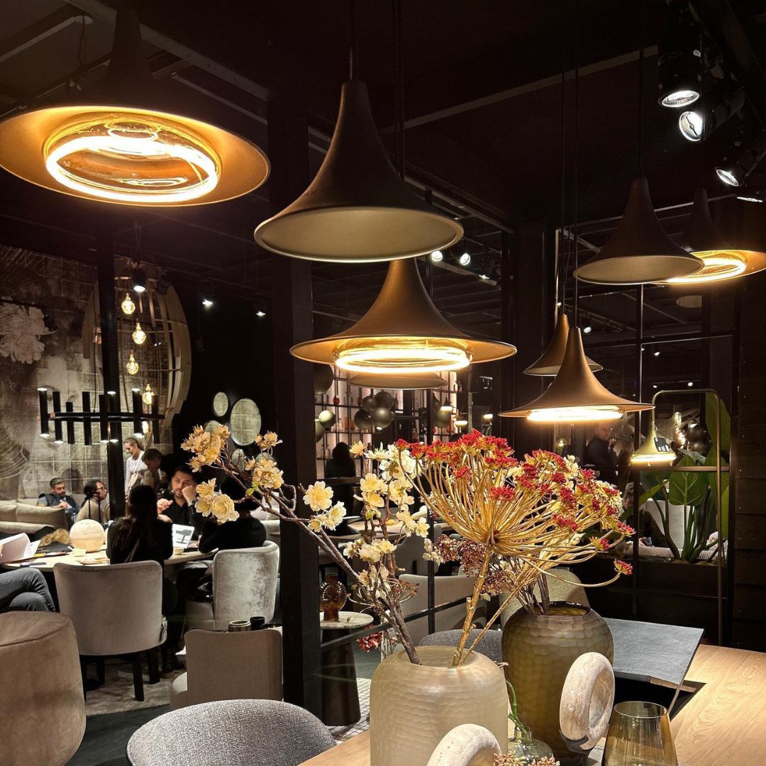 6700 - Arezzo Pendelleuchte Dänisch Oval Platinum - 8 Lichter von ZTAHL