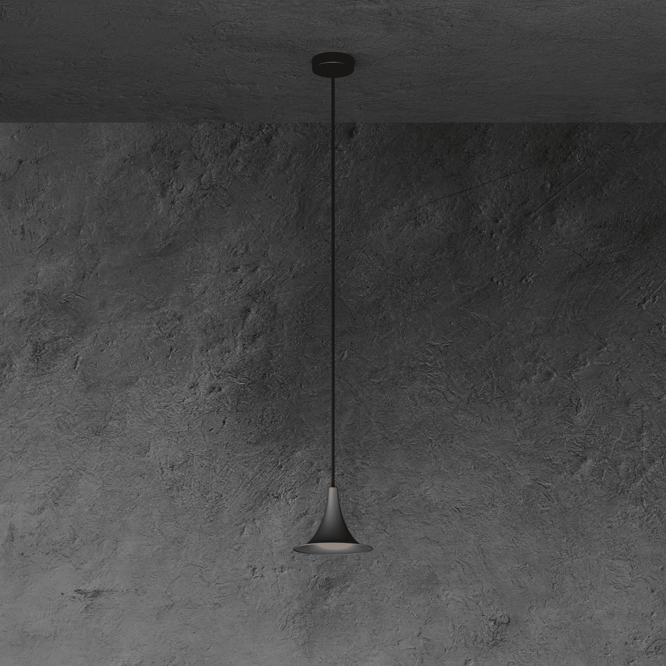 6760 - Arezzo Pendelleuchte Platinum 1 Licht von ZTAHL