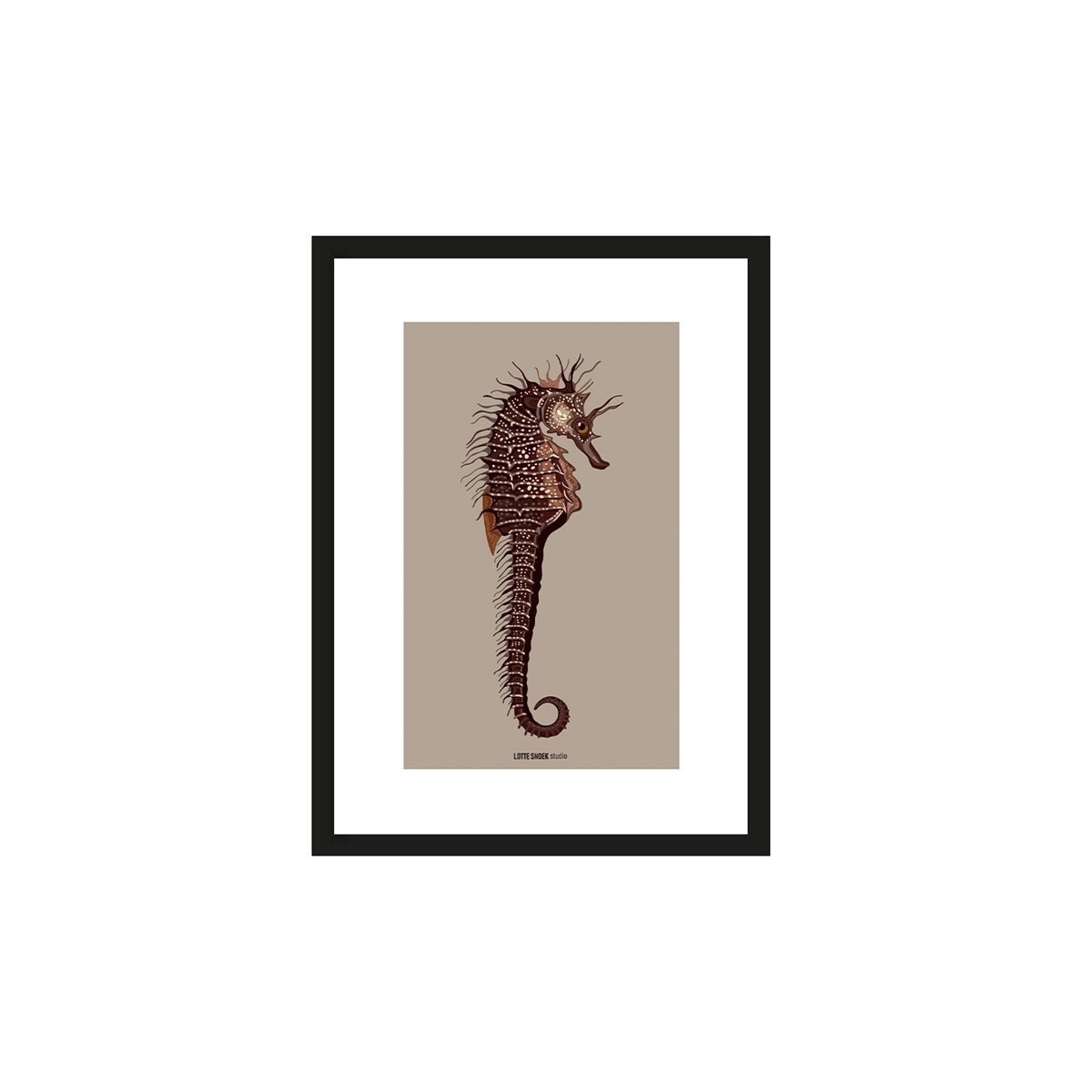 Poster Maona, inkl. Rahmen von Urban Cotton