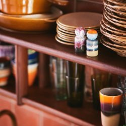 70s ceramics: Pfeffer - und Salz Stargaze von HKliving