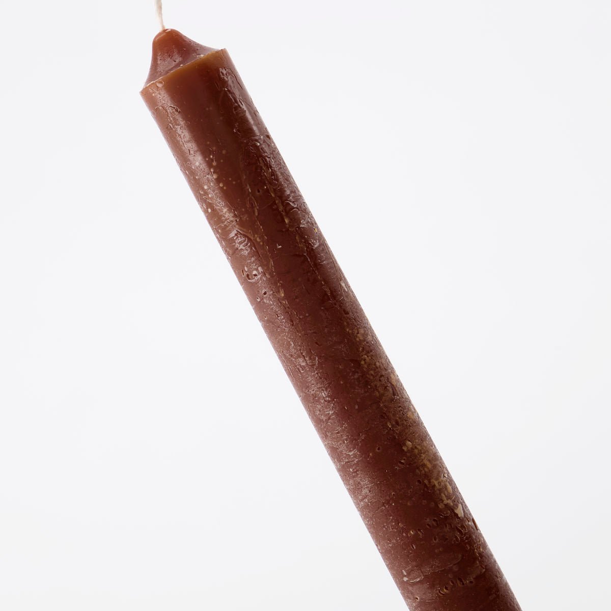 8er Stabkerzen, Rustic Wax Cognac von House Doctor