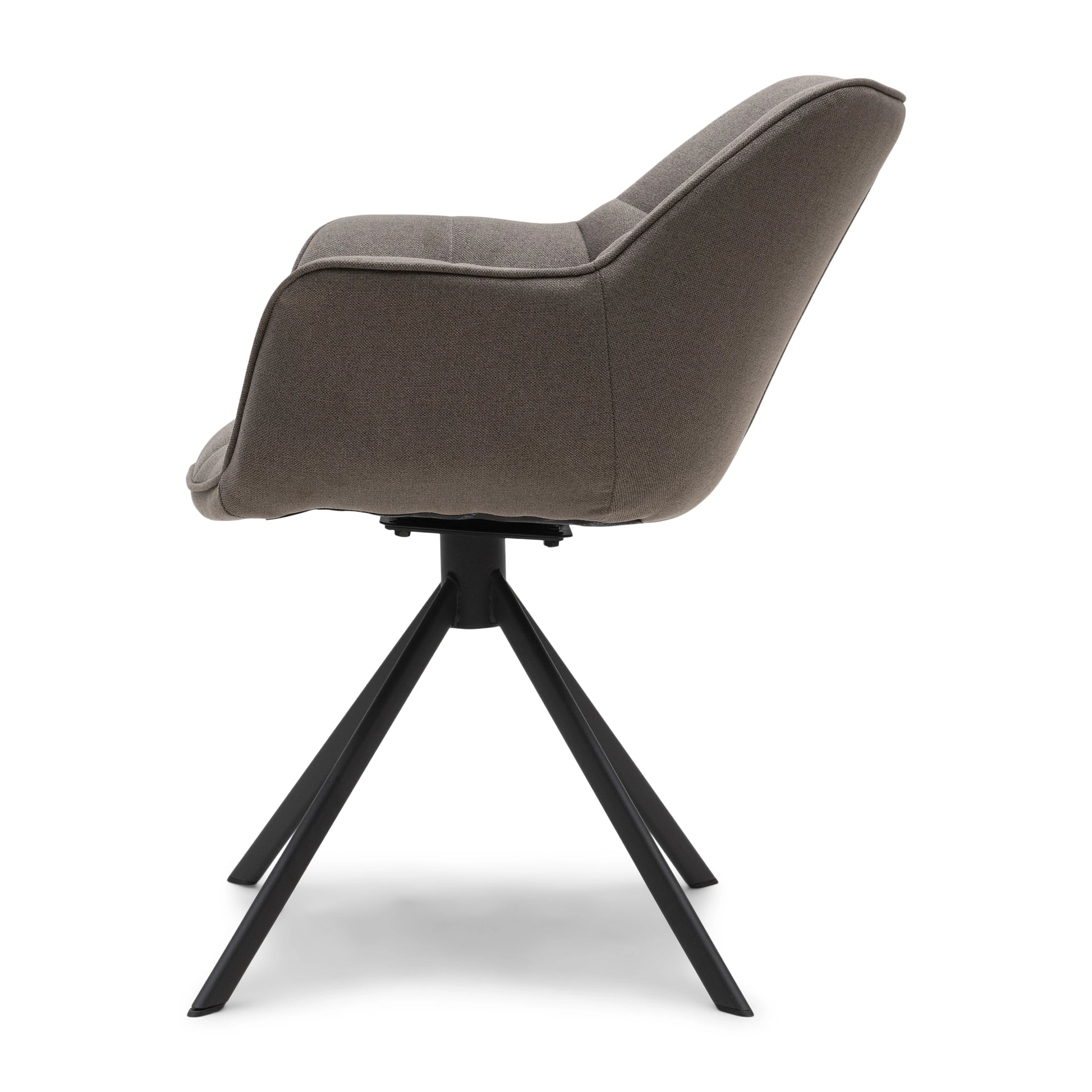 Stuhl Carnaby DAC Turn Leg DarkTaupe von Rivièra Maison