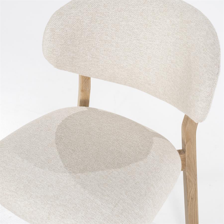 Barstuhl Mikky Beige SH 68,5 cm von Eleonora