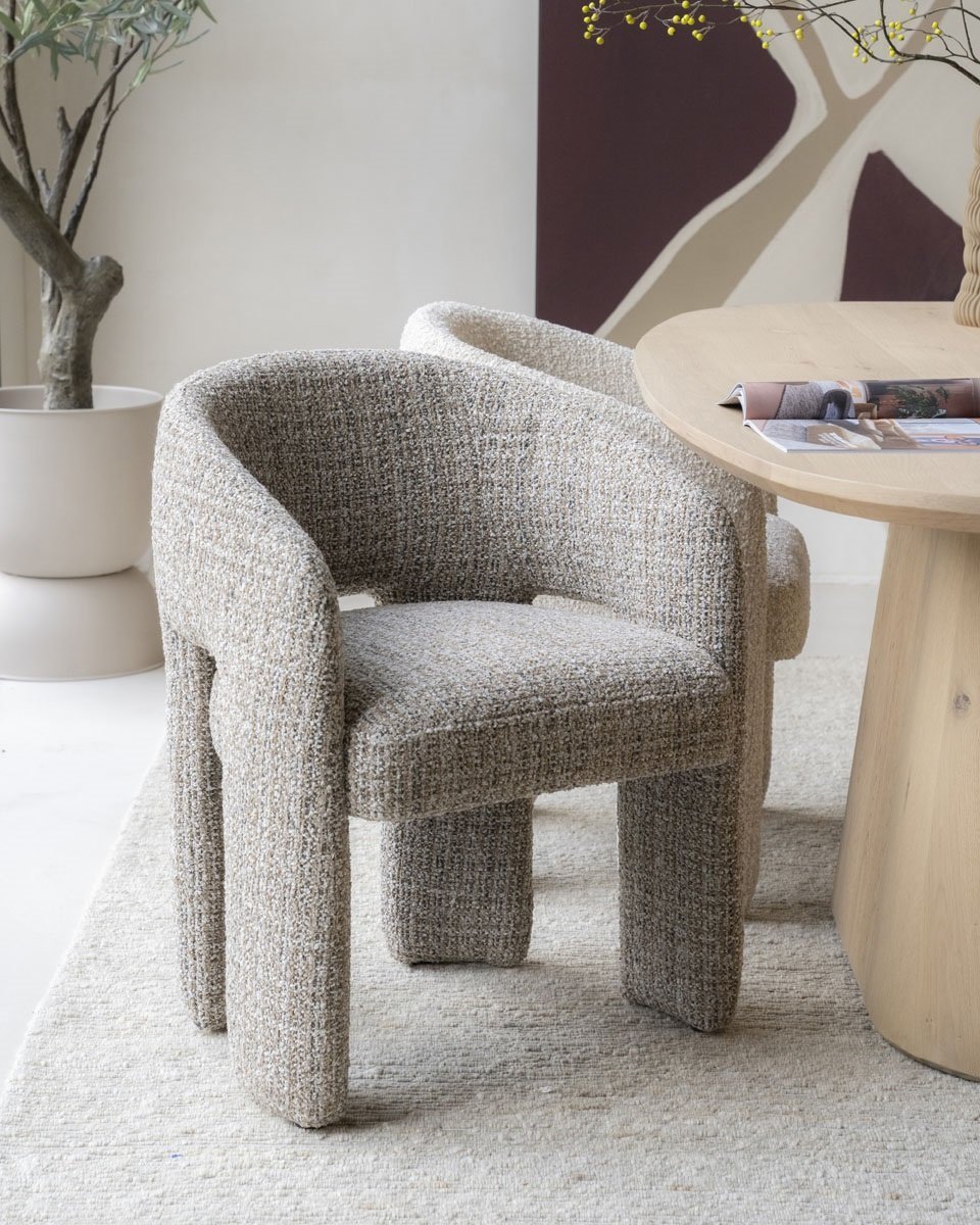 Stuhl Hamilton,Taupe von By - Boo