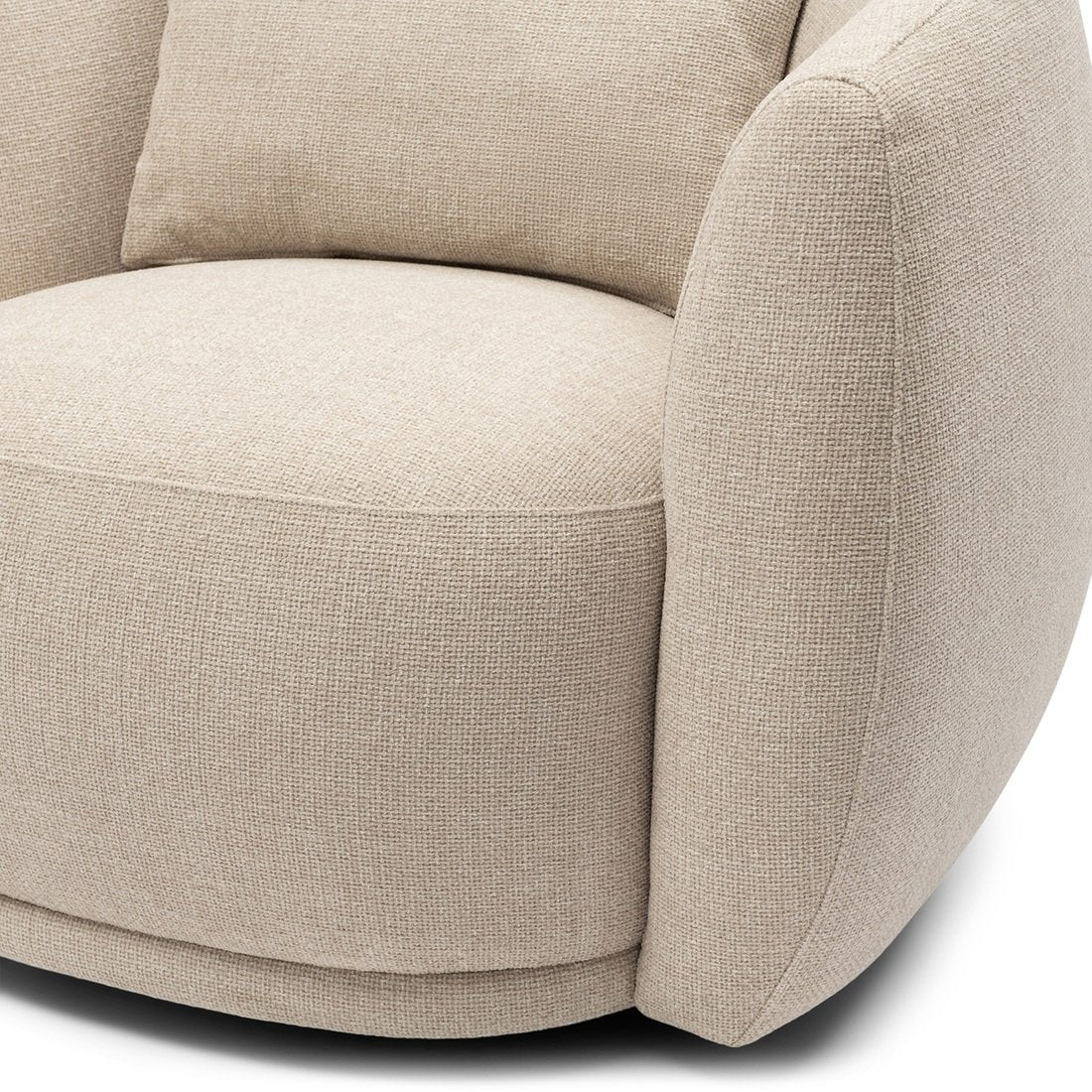 Drehsessel Leonardo AC Glossy Flax