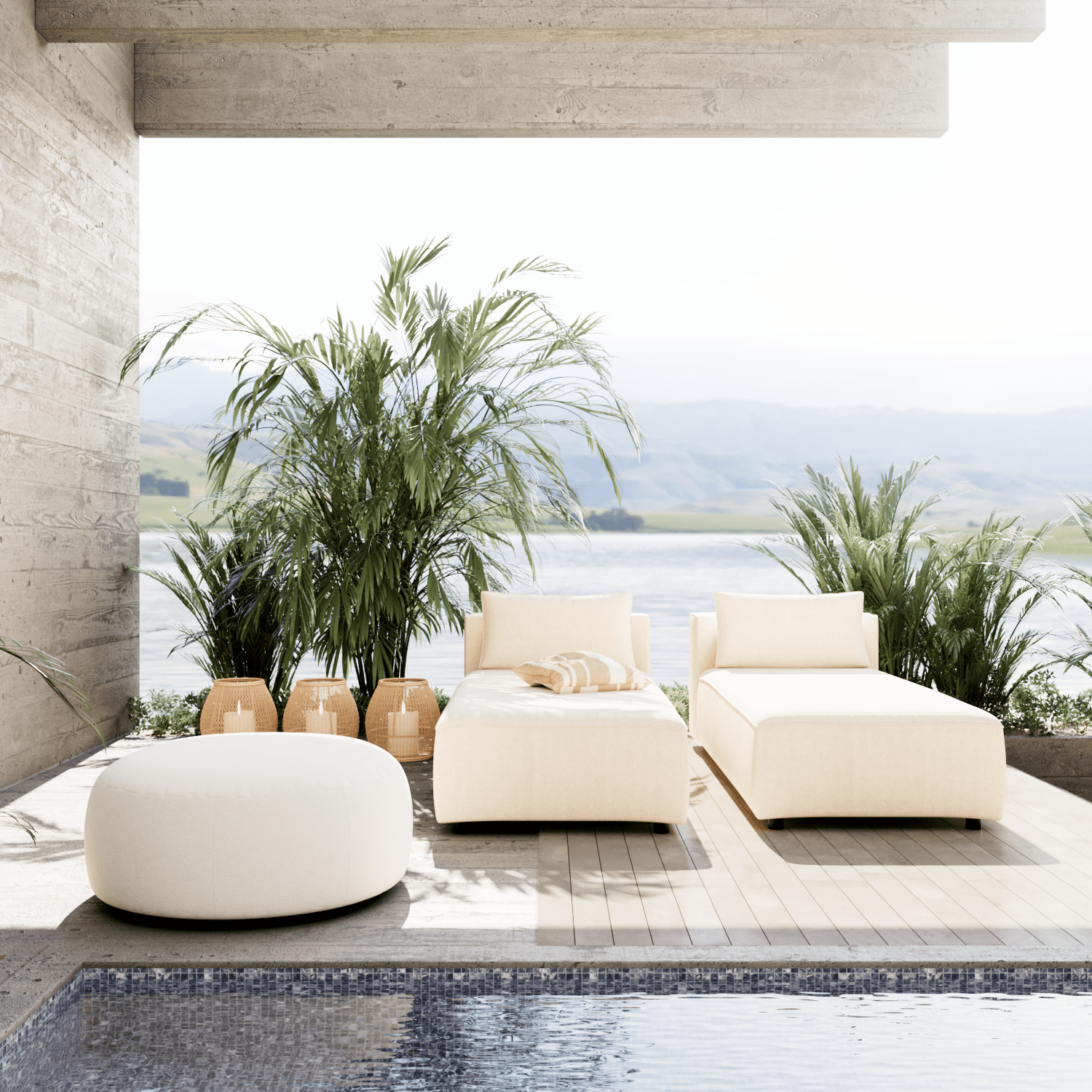 Outdoor Sofa Aruba von Passe Partout