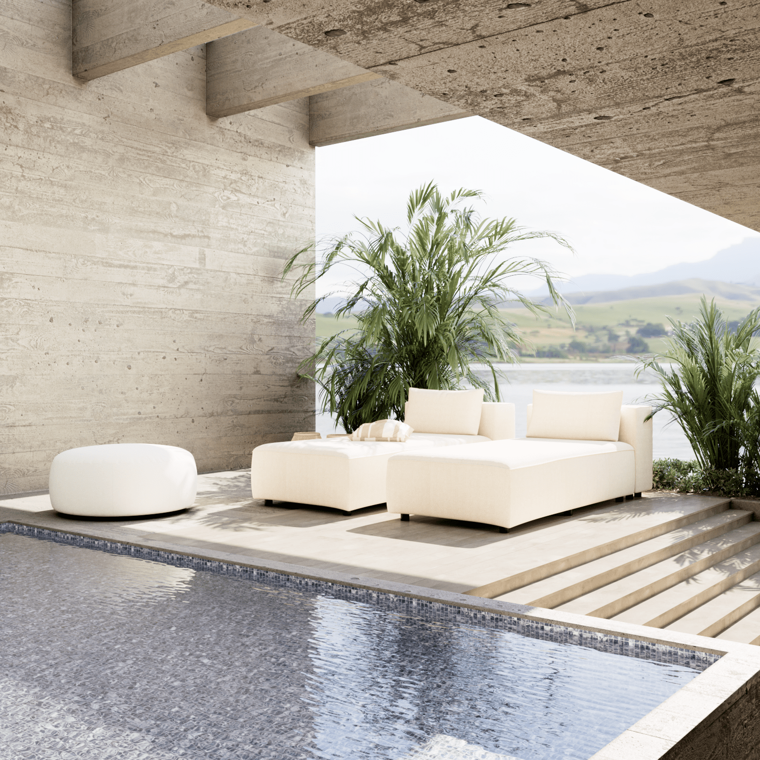 Outdoor Sofa Aruba von Passe Partout