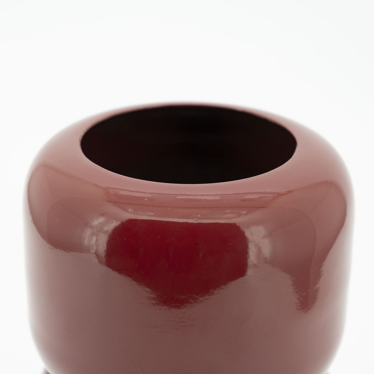 Vase Rollo, Burgundy von By - Boo