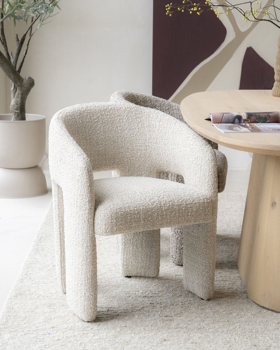 Stuhl Hamilton, Beige von By - Boo