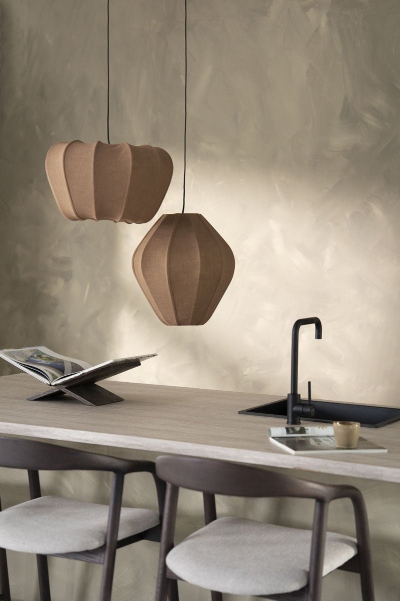 Pendelleuchte Sora 2, Braun von By - Boo