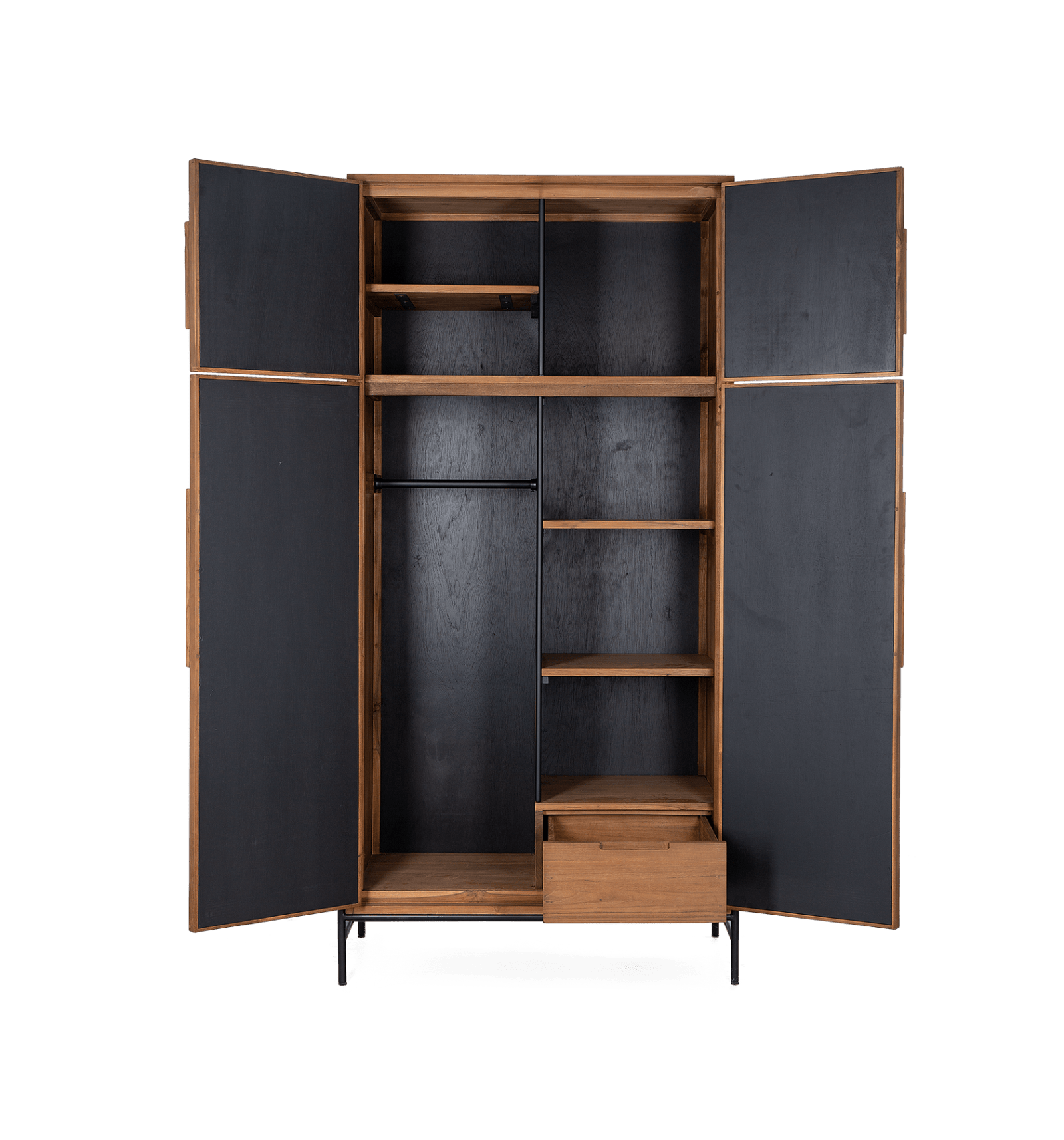 Coco Kleiderschrank - 4 Türen von d - Bodhi