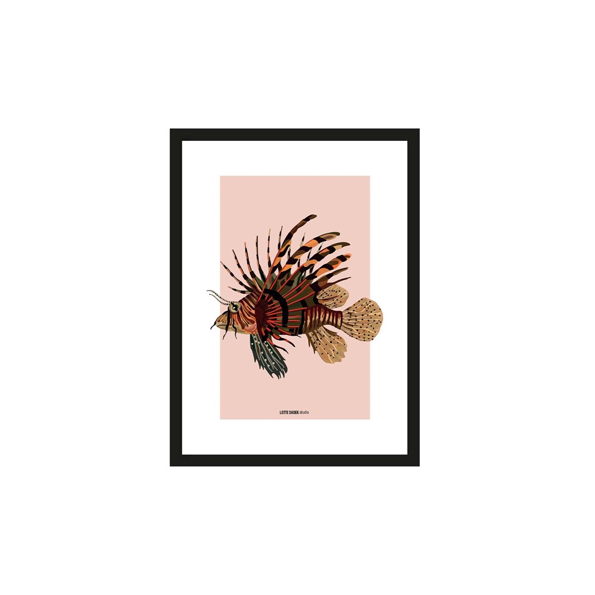 Poster Lio, inkl. Rahmen von Urban Cotton