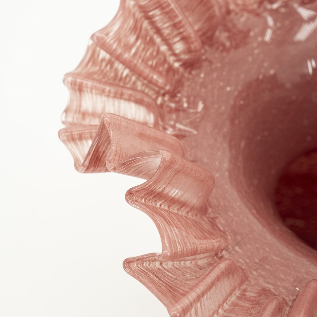 Vase Bae, burgunder von By - Boo