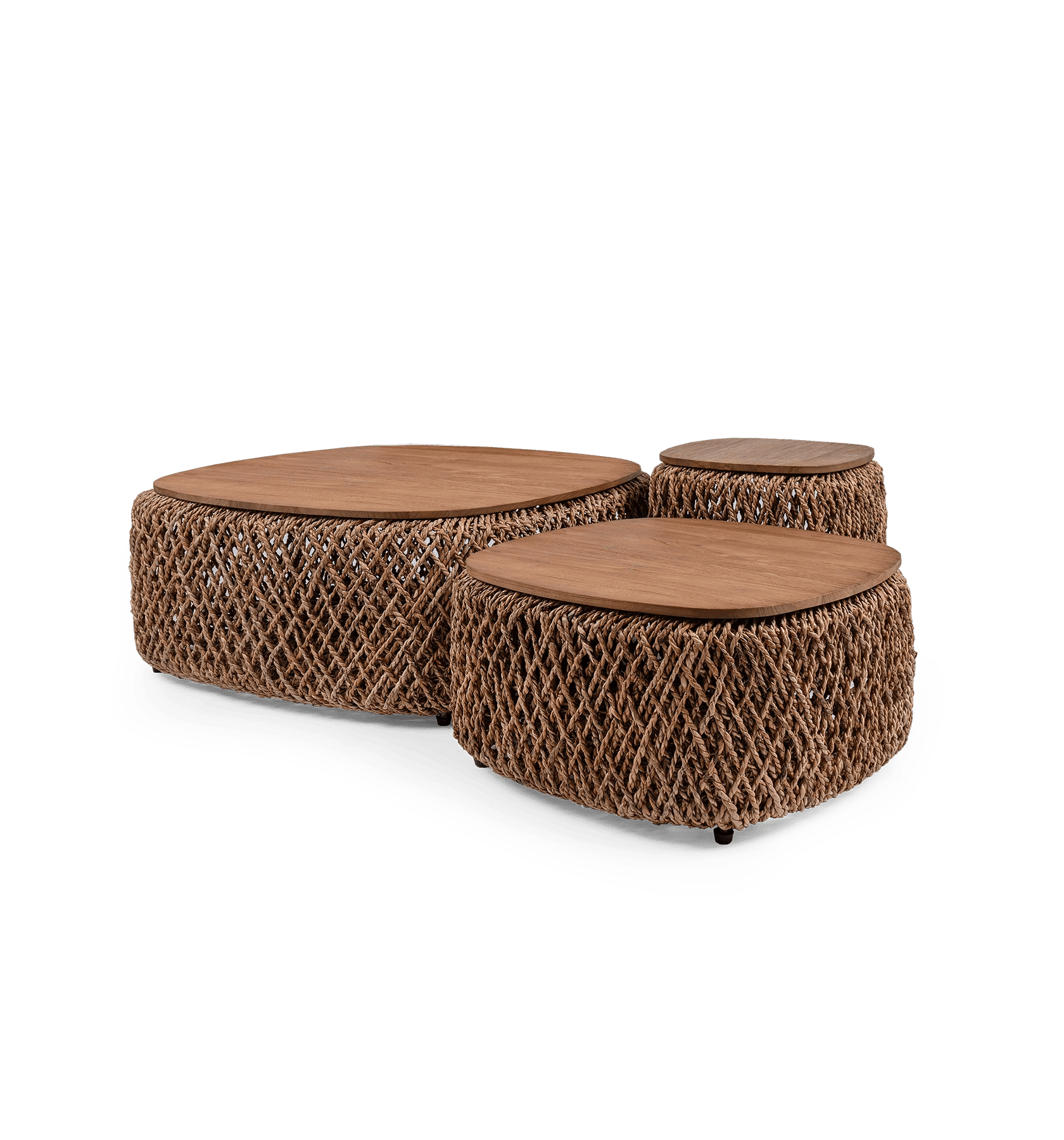 Couchtisch - Set Knut Square, 3er Set von d - Bodhi