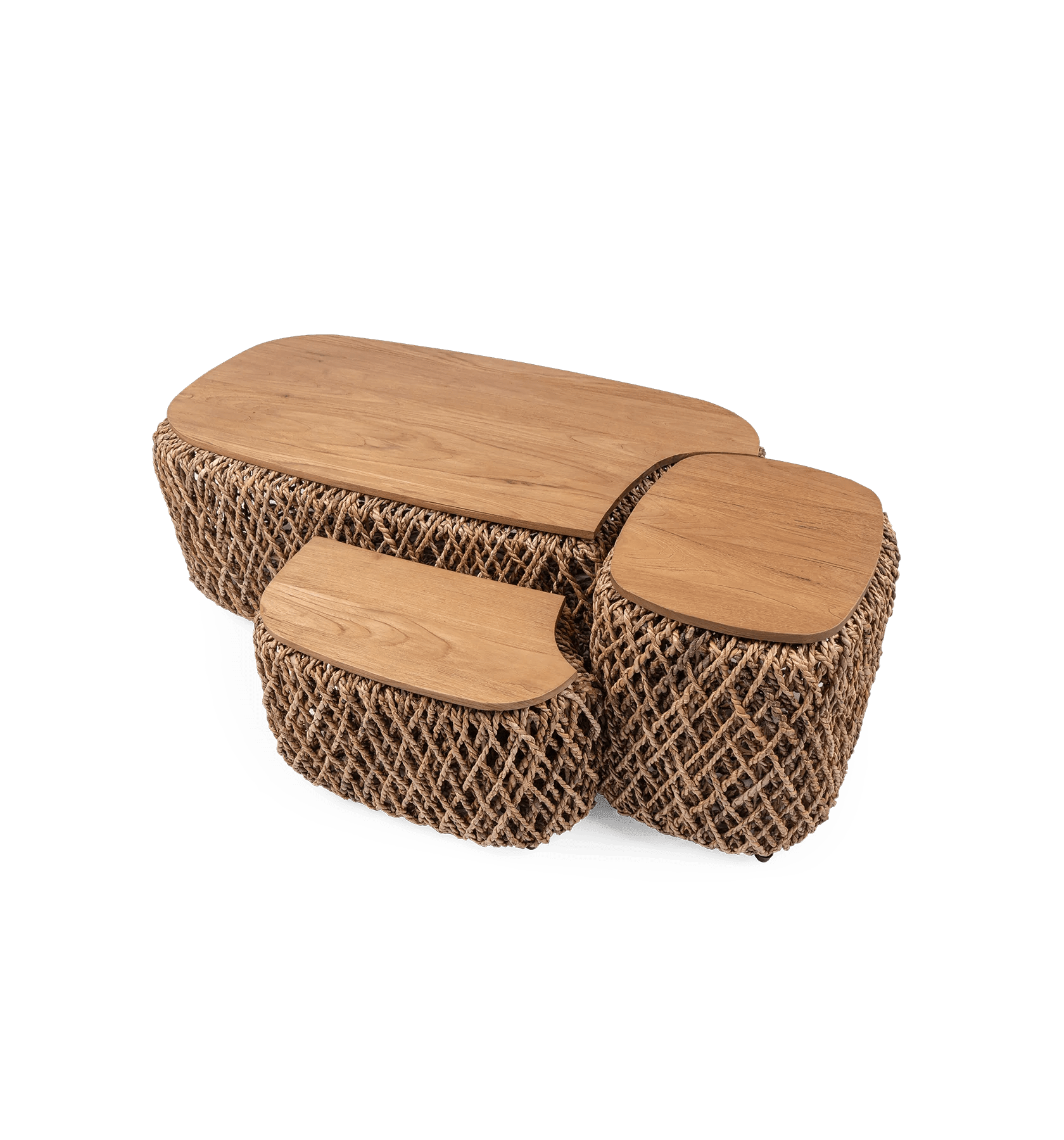 Couchtisch - Set Knut Square, 3er Set von d - Bodhi