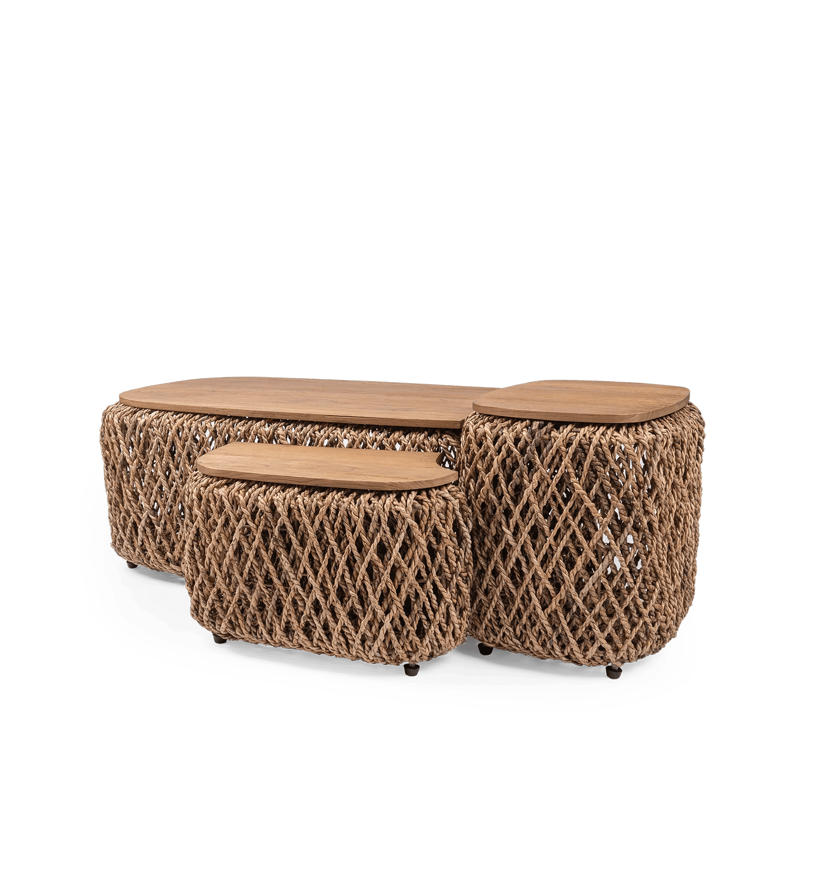 Couchtisch - Set Knut Square, 3er Set von d - Bodhi